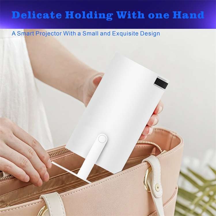 HY300 Smart Projector Android 11.0 System 120 Lumen Portable Projector, US Plug, UK Plug, AU Plug...