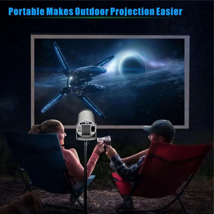 HY300 PRO Smart Projector Android 11.0 System 160 Lumen Portable Projector, EU Plug, US Plug, UK ...