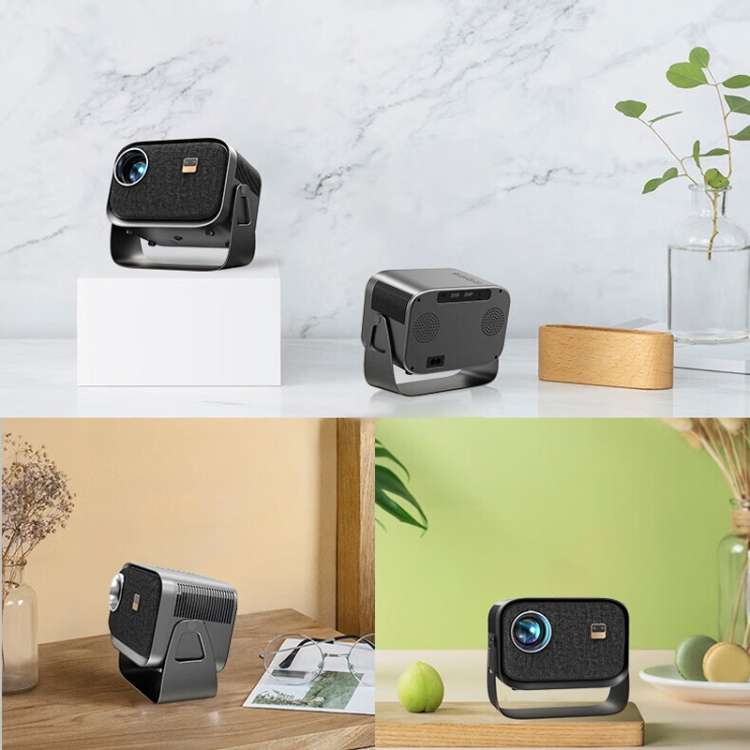 Portable Mini Projector Smart Home Theater, Android 4K HD Version, Same Screen Version For Mobile...
