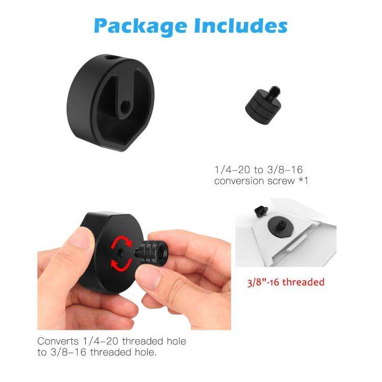 Starlink 2024 Mini Aluminum Tripod Mount Adapter