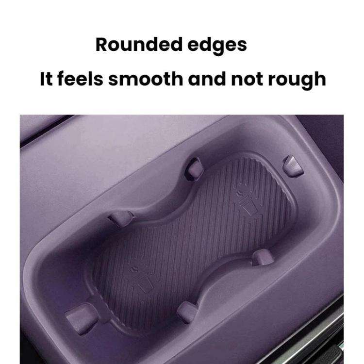 For 2026 Leapmotor C10 Front Armrest Water Bottle Silicone Pad
