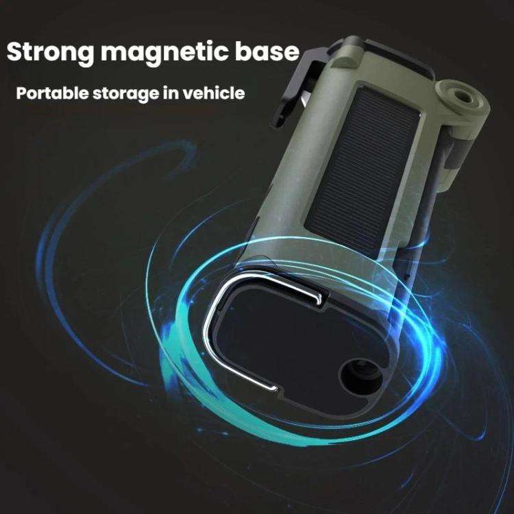 SB-2026 Car Window Breaking Safety Hammer Multi-Functional Emergency Light &amp; Seatbelt Cutter ...