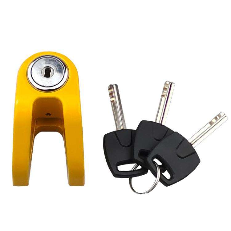 Universal Disc Brake Lock Anti-Theft Security Lock for Bicycles, E-Bikes, and Motorcycles with Di...