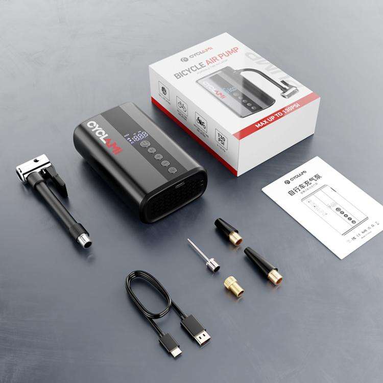 Mini Electric Air Pump Bicycle Portable Digital Display Air Pump, Z5L