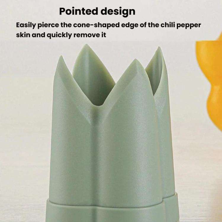 LsCook 3pcs /Box ABS Plastic Corer Pitting Tool Chili Seeder