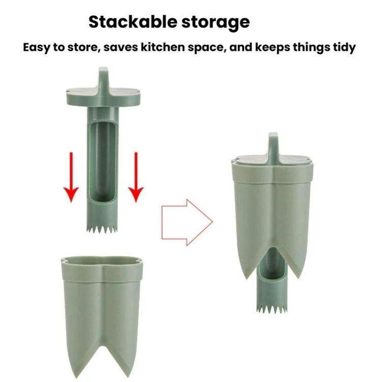 LsCook 3pcs /Box ABS Plastic Corer Pitting Tool Chili Seeder