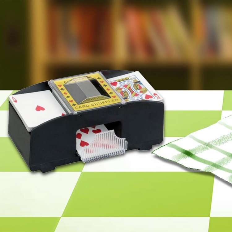 HC01345 Automatic Electric Plastic Shuffling Machine Chess Game Tool