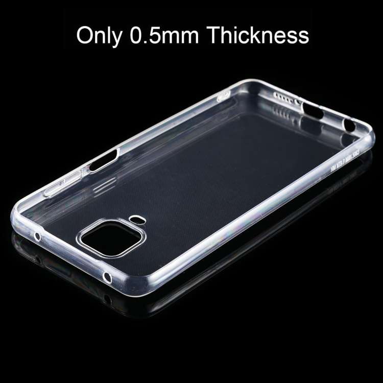 For Xiaomi Redmi Note 9 Pro 0.5mm Ultrathin Transparent TPU Soft Protective Case, For Xiaomi Redm...