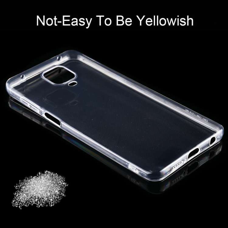 For Xiaomi Redmi Note 9 Pro 0.5mm Ultrathin Transparent TPU Soft Protective Case, For Xiaomi Redm...
