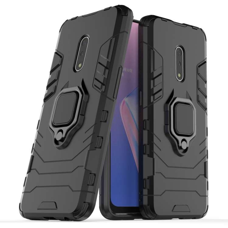 PC + TPU Shockproof Protective Case for OPPO K3 /Realme X, with Magnetic Ring Holder, For OPPO K3