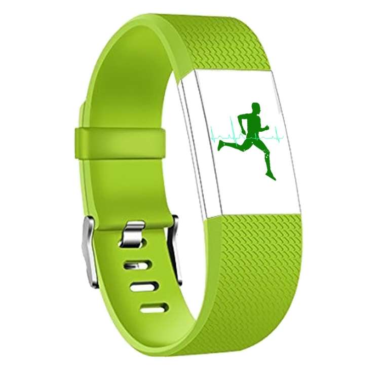 Square Pattern Adjustable Sport Watch Band for FITBIT Charge 2, Size: S, 10.5x8.5cm, S, Blue, S, ...