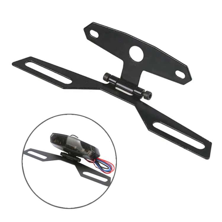 Motorcycle Folding Taillight Triangle Bracket