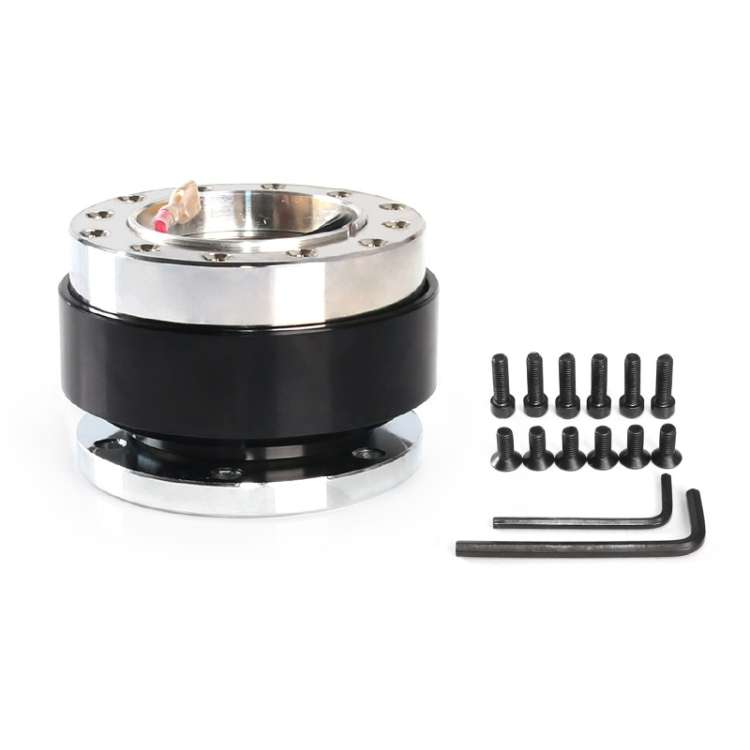 Universal 60mm Car Steering Wheel Quick Release HUB Racing Adapter Snap Off Boss Kit