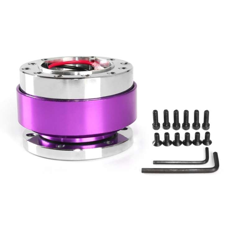 Universal 60mm Car Steering Wheel Quick Release HUB Racing Adapter Snap Off Boss Kit
