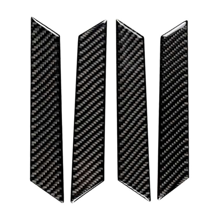 Car Carbon Fiber Door Handle Decorative Sticker for Volkswagen Golf 7 2013-2017