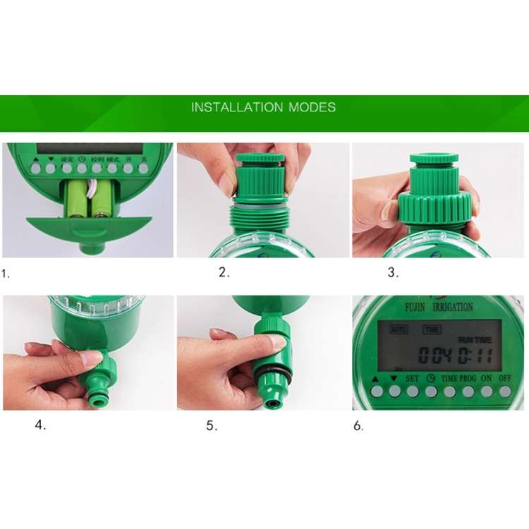 Automatic Watering Controller Timer Garden Water Timer Sprinkler Irrigation Controller Irrigation...