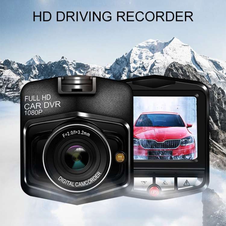 2.2 inch Car 480P Single Recording Shield Driving Recorder DVR Support Parking Monitoring / Loop ...