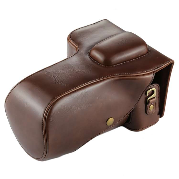 Full Body Camera PU Leather Case Bag for Nikon D7200 / D7100 / D7000 (18-200 / 18-140mm Lens), Fo...