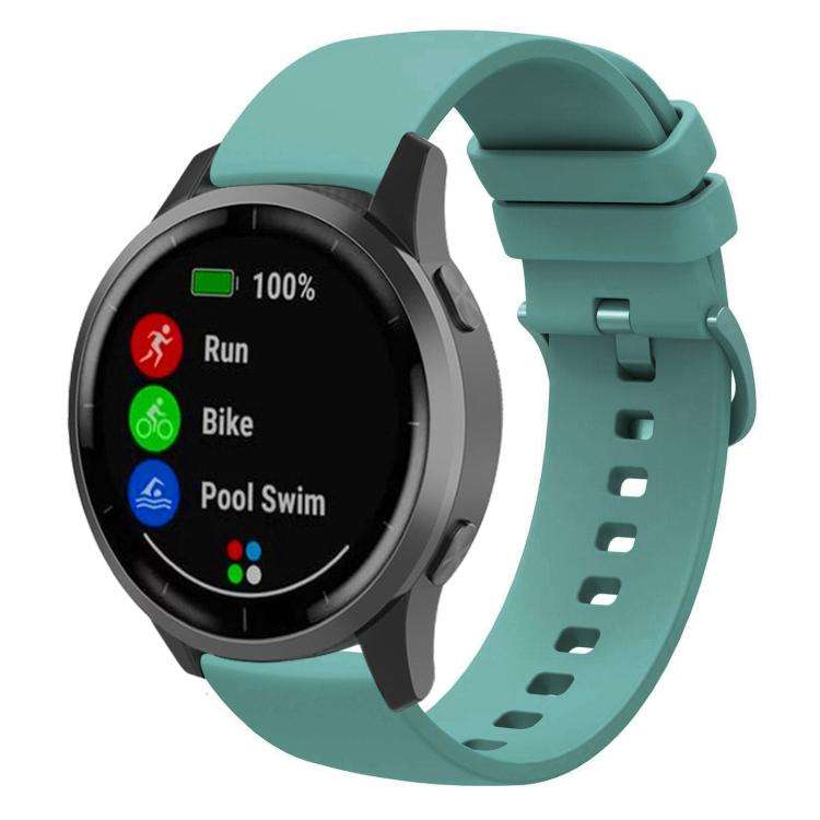 xDfind Flat Pure Color Silicone Watch Band, 20mm, 22mm, 18mm