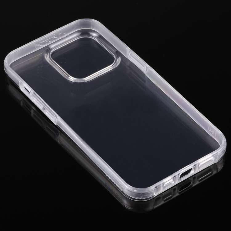 For iPhone 13 Pro PC+TPU Ultra-Thin Double-Sided All-Inclusive Transparent Case