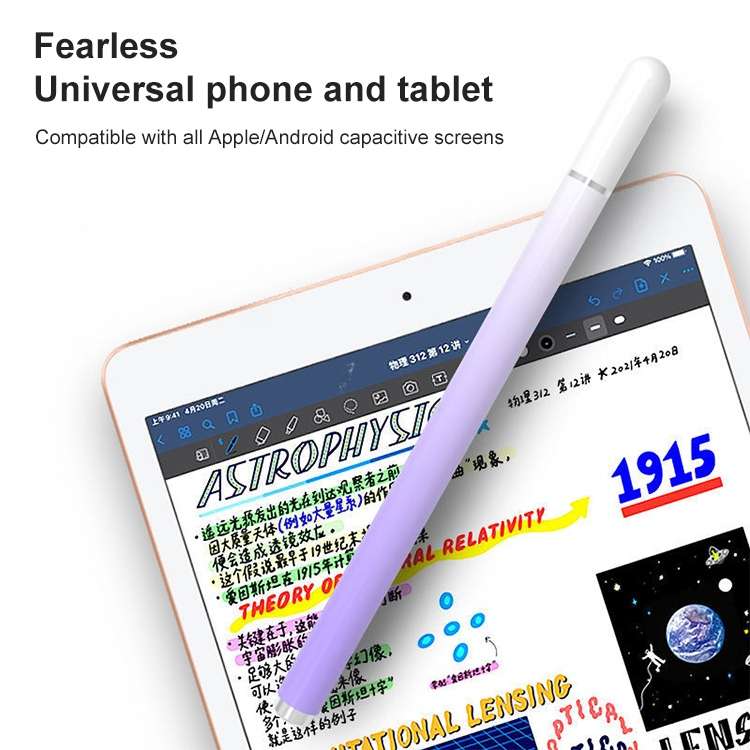 Universal Nano Disc Nib Capacitive Stylus Pen with Magnetic Cap &amp; Spare Nib
