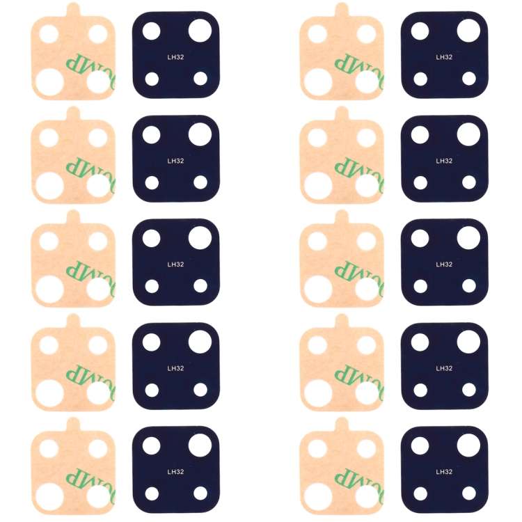 For Huawei Mate 30 Lite 10pcs Back Camera Lens