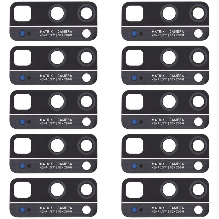 For Huawei Honor 30 Pro 10pcs Back Camera Lens