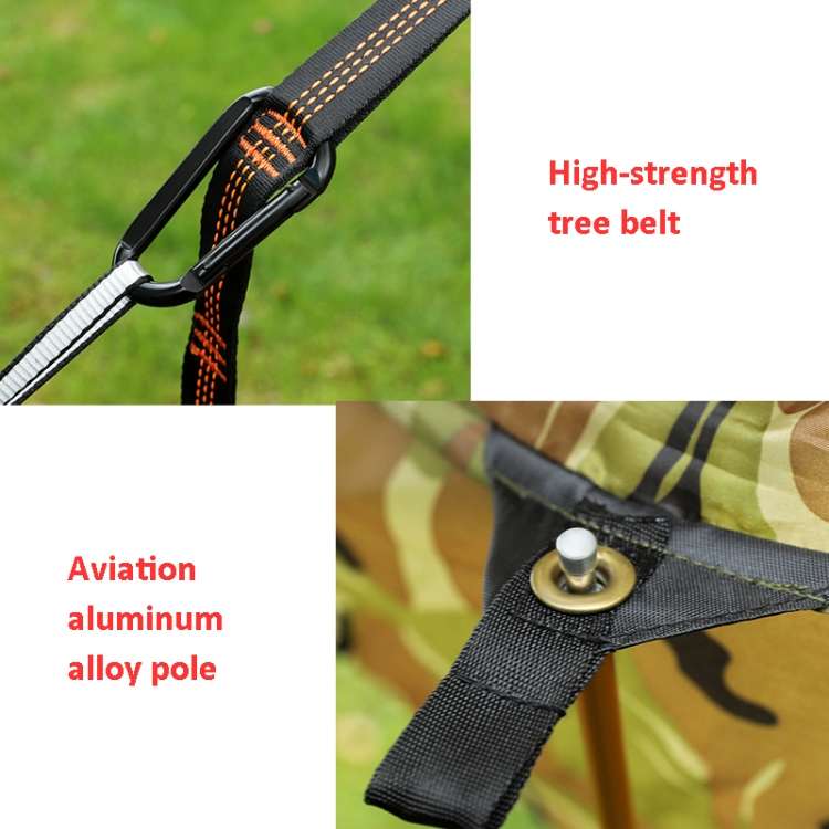 Anti-Rollover Automatic Quick-Opening Mosquito Net Hammock Outdoor Camping Double Anti-Mosquito H...