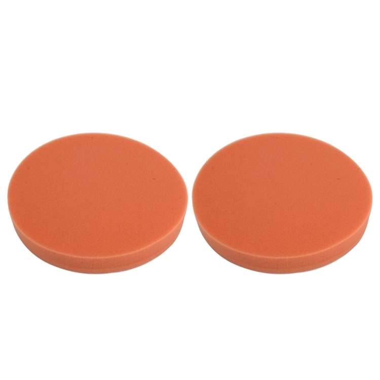 2 PCS Car Wax Sponge Round Shape Sponge High-density Waxing SpongeSize:18.5 x 18.5cm