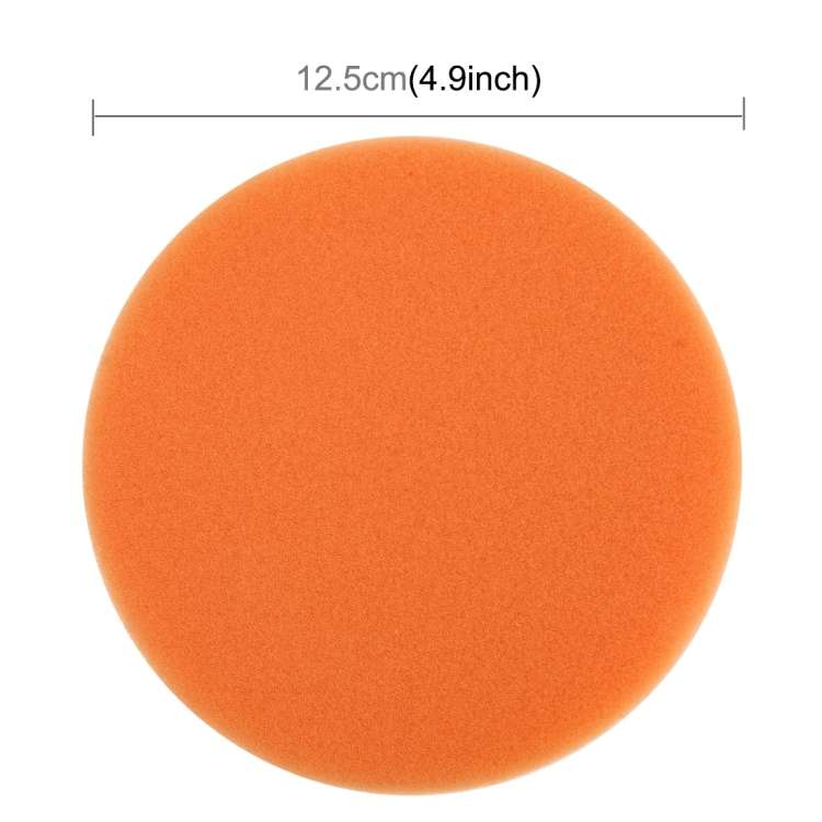 2 PCS Car Wax Sponge Round Shape Sponge High-density Waxing SpongeSize:12.5 x 12.5cm