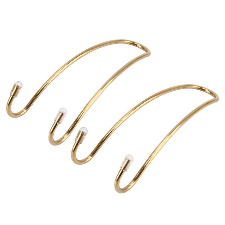 2 PCS Metal Headrest Car Hooks