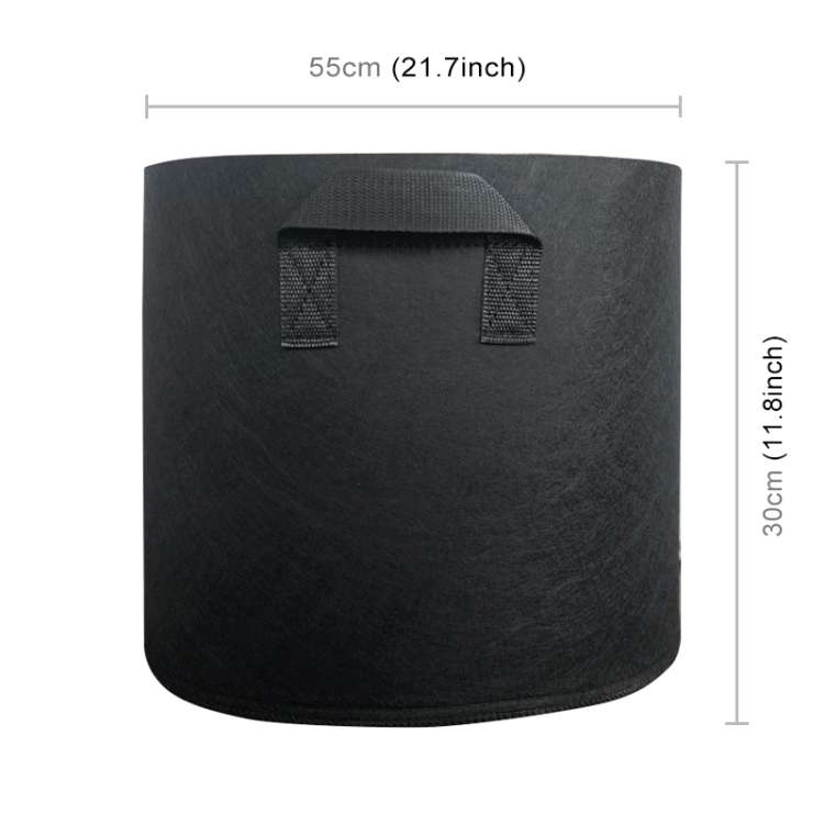 20 Gallon Planting Grow Bag Thickened Non-woven Aeration Fabric Pot Container with Handle
