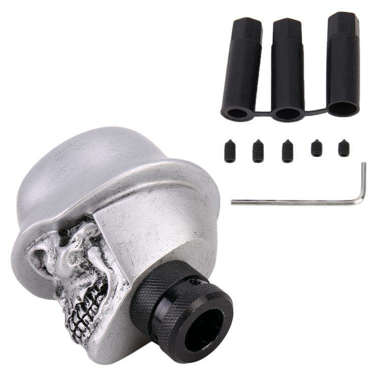LX Tandy Creative Universal Car Skull Shaped  Shifter Cover Manual Automatic Gear Shift Knob