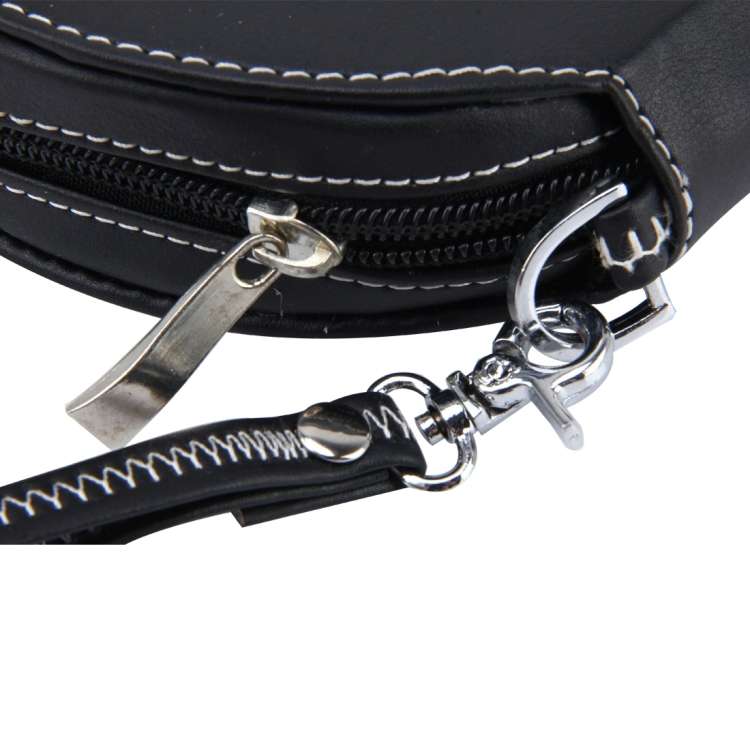 20 CD Disc Storage Case Leather Bag Heavy Duty CD/ DVD Wallet for Car, Home, Office and Travel, P...