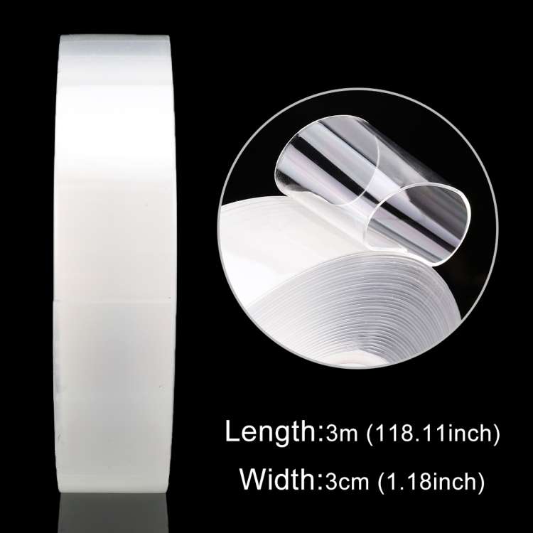 Acrylic Rubber Kitchen and Bathroom Waterproof Moisture-proof Tape Mildew Proof Stickers Size: 3c...