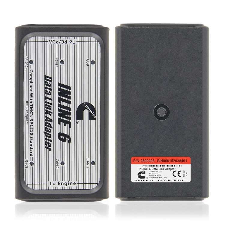12V Cummins Inline6 Data Link Adapter Heavy Duty Diagnostic Tool Scanner