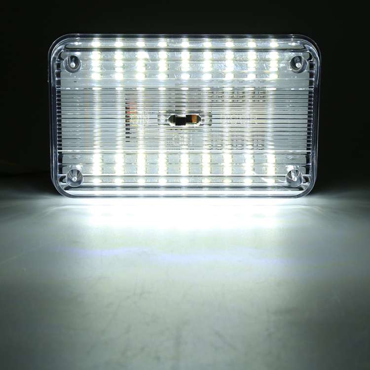 GT-699 DC12V / 2W / 6000K / 120LM SMD-3528 Car Indoor Dome Light