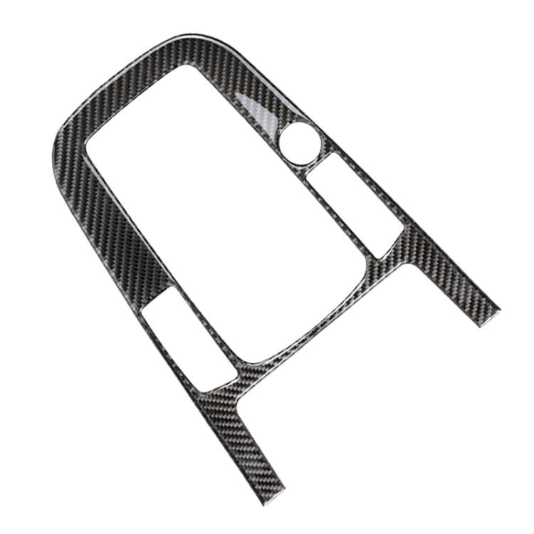 Car Carbon Fiber Gear Position Panel Decorative Sticker for Audi 2010-2018 Q5 / 2009-2016 A4L / 2...