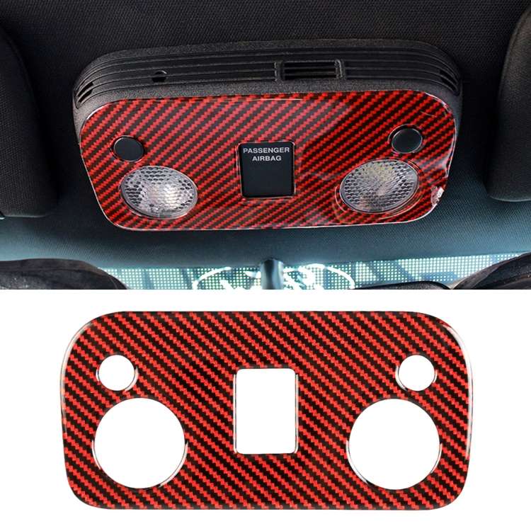 Car Carbon Fiber Roof Light Panel Decorative Sticker for Ford Mustang 2015-2020