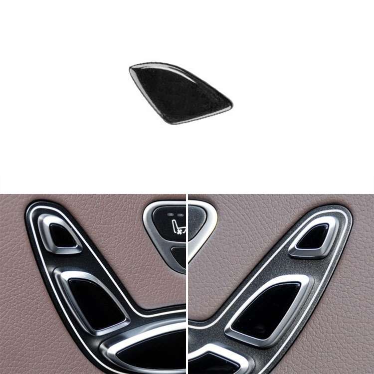 Car Left Side Seat Headrest Adjustment Switch Button for Mercedes-Benz S Class W222 2014-2019, Le...