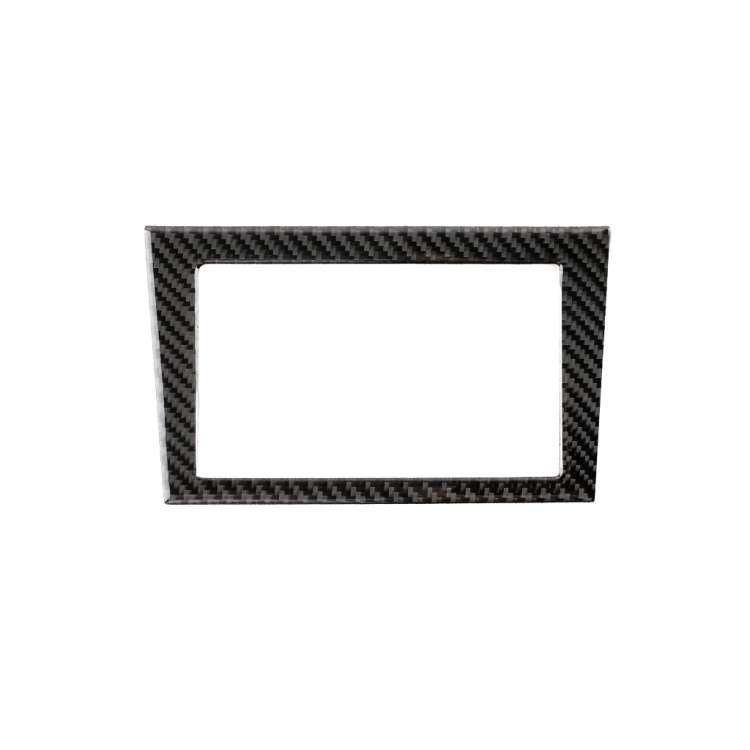 Car Carbon Fiber Navigation Frame Decorative Sticker for Infiniti Q50 / Q60 2014-2020