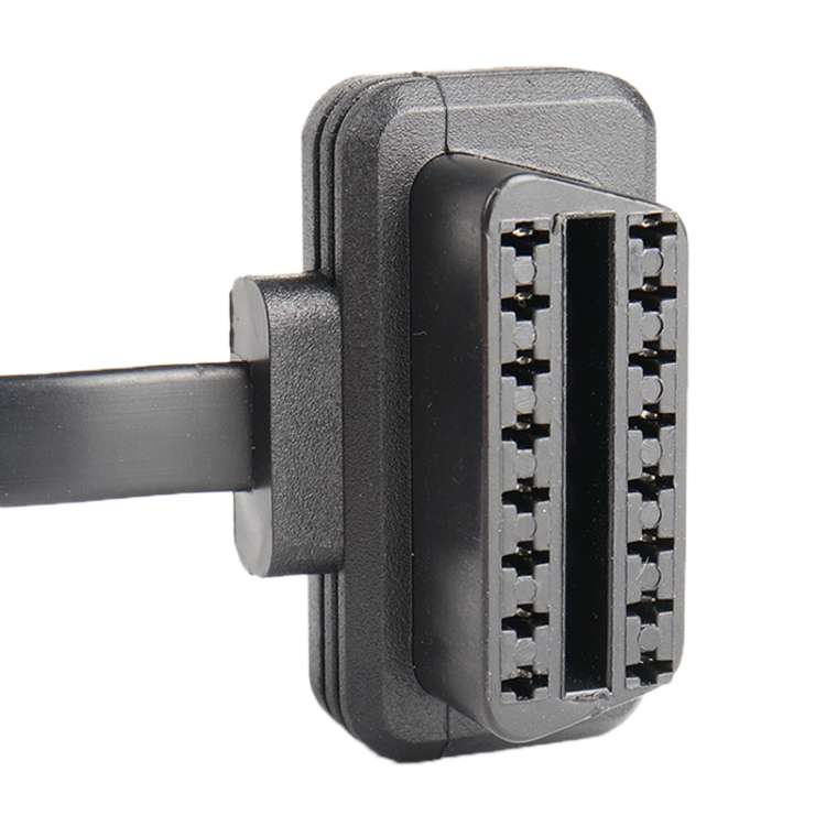 16PIN Car Ultra-thin OBD Diagnostic Extended Cable OBD2 Cable with Switch