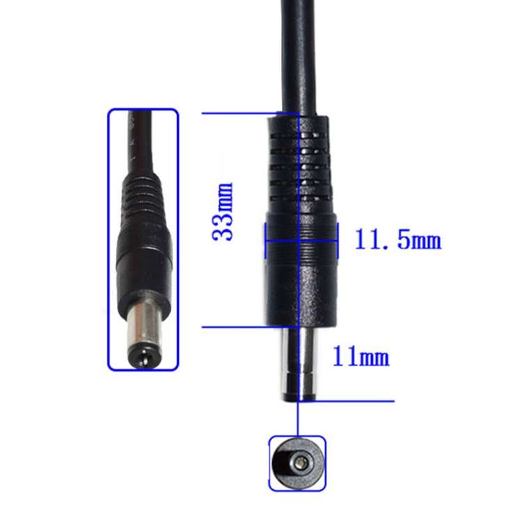 MC4 to DC 5.5mm Solar Power Cord Extension Cable