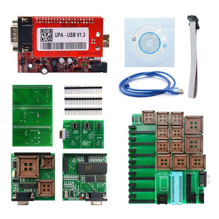 UPA V1.3 Car USB Programmer ECU Chip Tuning Eeprom Full Set