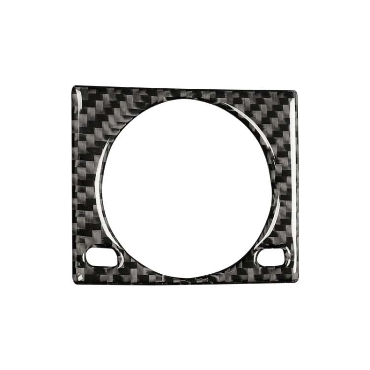 Car Carbon Fiber Clock Box Decorative Sticker for Lexus IS250 2013-, Left Drive