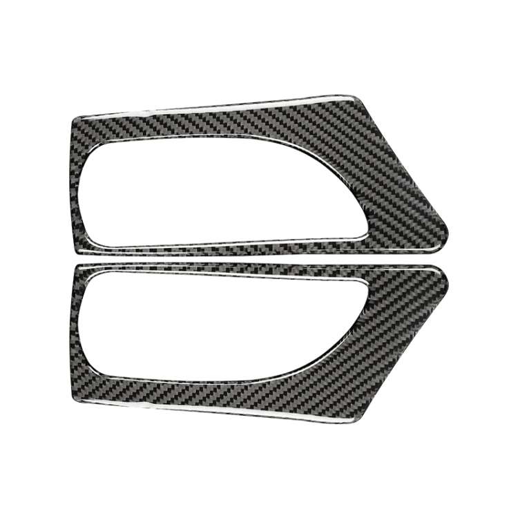 Car Carbon Fiber Front Door Handle Decorative Sticker for Lexus IS250 2013-, Left Drive B Style
