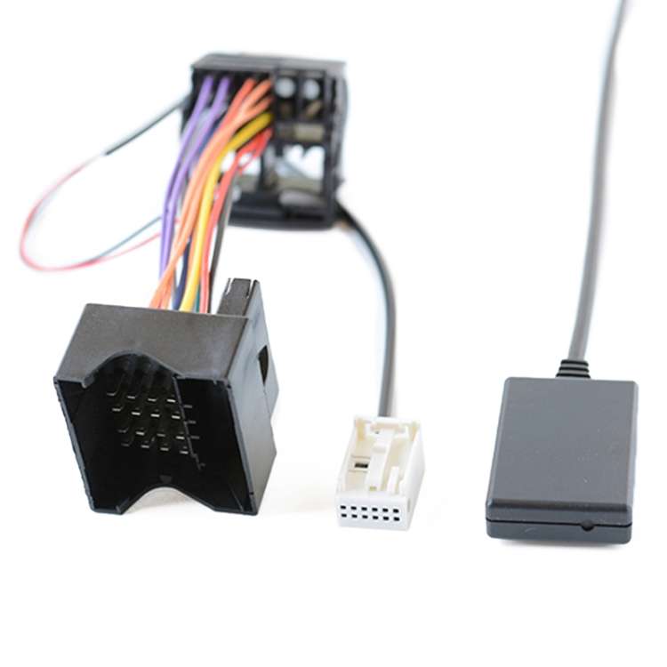 Car AUX Bluetooth Audio Cable + MIC for BMW E60 E63