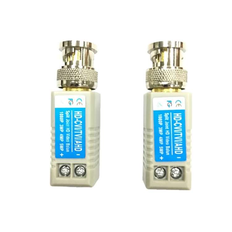 2 PCS Anpwoo 100B Upgrade Version Screw-type Coaxial HD-CVI/AHD/CVI 1CH Passive Transceiver Video...
