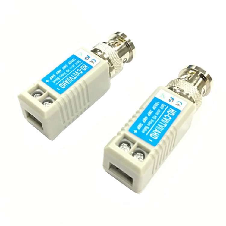 2 PCS Anpwoo 100B Upgrade Version Screw-type Coaxial HD-CVI/AHD/CVI 1CH Passive Transceiver Video...