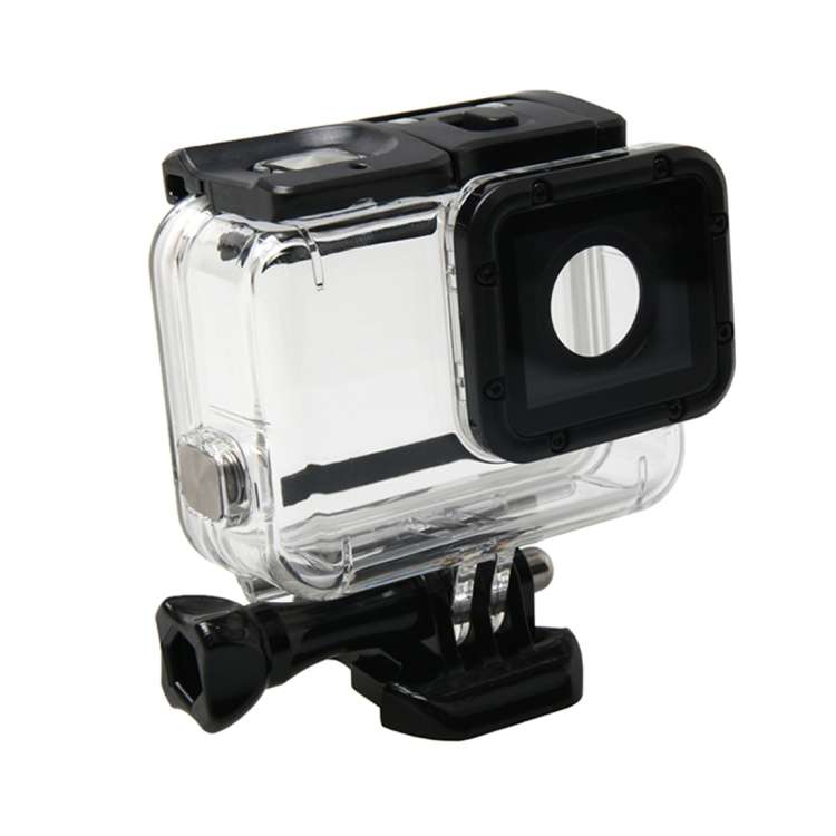 For GoPro HERO6 /5 Waterproof Housing Protective Case + Hollow Back Cover with Buckle Basic Mount...